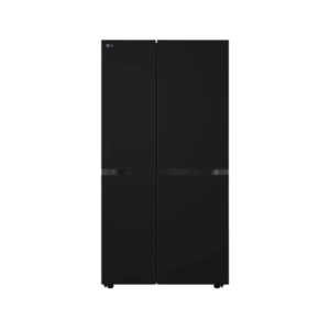 LG 650 Litres Side by Side Door Convertible Inverter Refrigerator with Smart Diagnosis, Hygiene Fresh+ (GL-B257DBM3, Black Mirror)