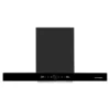 Faber HOOD DAZZLE BLDC FL HC BK 90 | 90cm Filterless Kitchen Chimney | 1500 m³/hr Suction | Heat Auto Clean | Touch, Gesture & Remote Control | Matte Black