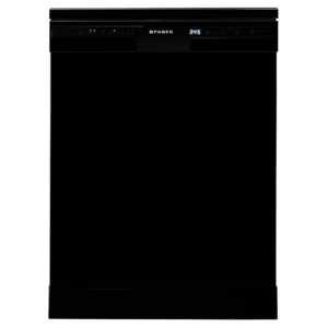 Faber FFSD 6PR 12S Neo BK | 12 Place Setting Dishwasher | 6 Wash Programs | Freestanding Dishwasher | Black Finish