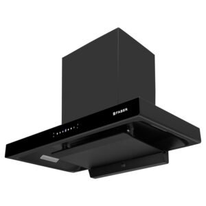 Faber Thunderbolt 90cm 1800m³/hr BLDC Chimney | Steam Clean T-Shape Silent Hood with Powerful Suction | Ideal for 4-6 Burners | 12Yr Motor, 5Yr Product Warranty | Hood Thunderbolt Max BLDC FLSWSCIN90