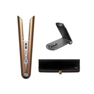 Dyson Corrale Hair Straightener|30 mins Cord-Free Styling|Universal Voltage|Travel Friendly|Smooth & Shiny Hair|Half the Heat Damage|Intelligent Straightener|Airplane Mode|For all hair|2 Year Warranty