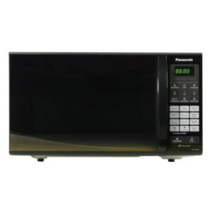 Panasonic NN-CT64HBFDG 27L Convection Microwave Oven with Zero Oil Cooking, Magic Grill & Auto Cook Menus (Black Mirror + Golden)