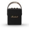 Marshall Stockwell II Portable Bluetooth Speaker with 20+ Hours of Portable Playtime, (360° Sound), Water-Resistant (IPX4) – Black & Brass.