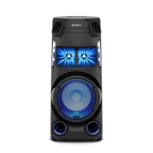Sony MHC-V43D High Power Party Speaker with Bluetooth connectivity (Mic/Guitar, Jet Bass Booster, Gesture Control, USB, HDMI,CD/DVD) - Black