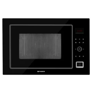 Faber FBIMWO 32L GLB | 32L Built-In Microwave Oven | Grill Function | Digital Controls | Black Glass Finish