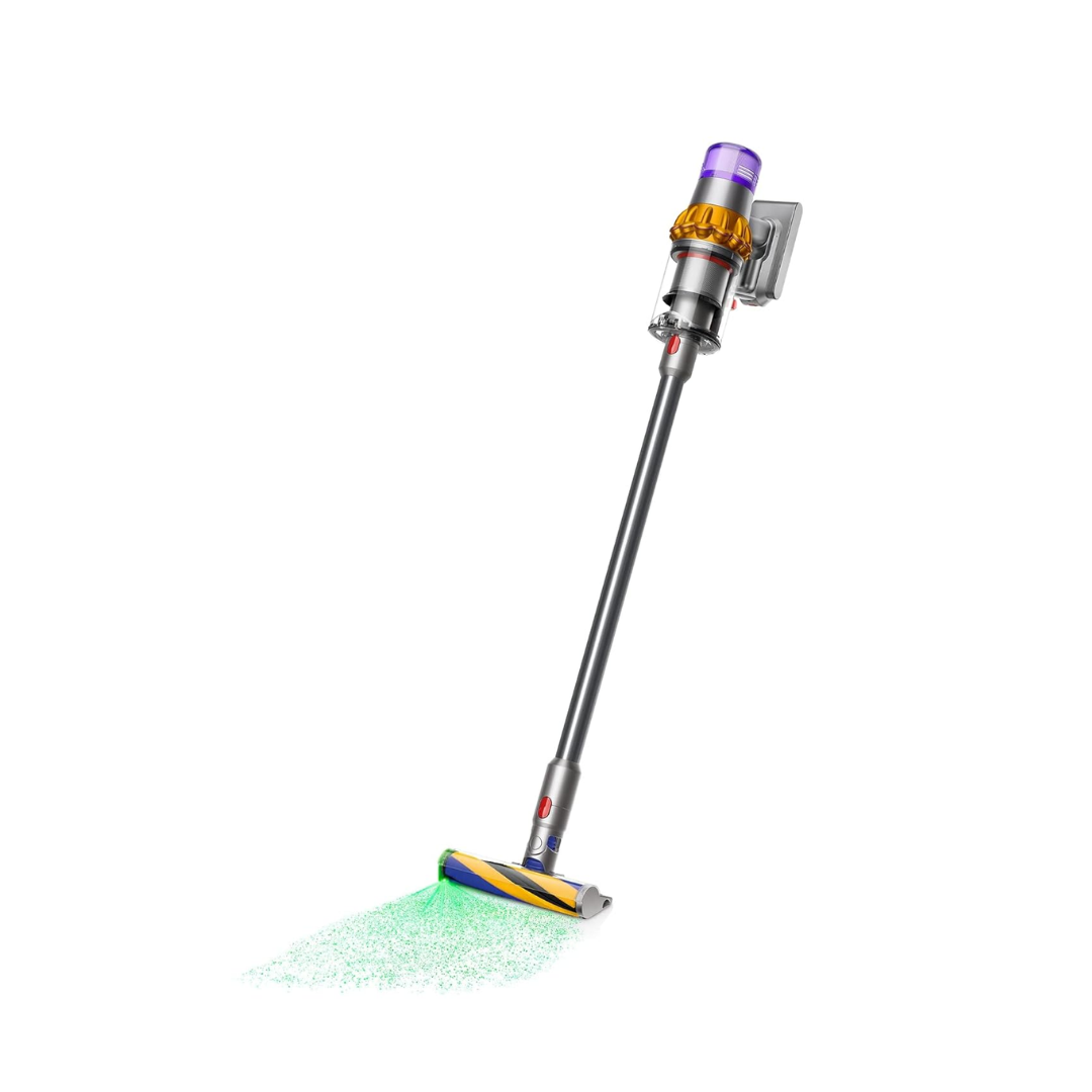 Dyson V15 Detect Cordless Vacuum Cleaner|2 Yr Warranty incl Accidental Damage Protection| Illumination for Hidden dust|Senses dust Levels & Auto adjusts Suction|240 Airwatts,0.77L bin,60 mins runtime