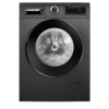 Bosch 7 kg 5 Star Fully-Automatic Front Loading Washing Machine (WGA12208IN, Black Grey,Anti Wrinkle, In-Built Heater)