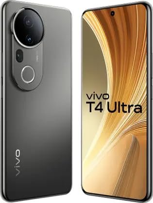 The Vivo T4 Ultra 5G offers flagship-level speed, vibrant AMOLED visuals, AI-powered cameras, and fast charging, making it perfect for gaming, entertainment, and everyday productivity.