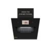 Beyond Eris 60 Smart Kitchen Chimney | 60 cm | 1408 CMH Suction | Filterless Auto Clean | Android Smart Display | Chef Connect | Black
