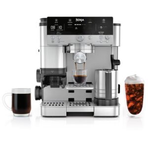 Ninja Luxe Café Premier Series ES701 Espresso, Drip Coffee & Cold Brew Machine with Built-in Grinder