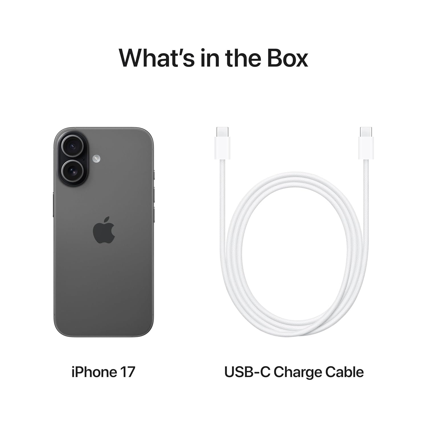 Apple iPhone 17 (Black, 256GB) – A19 Chip, 6.3-inch Super Retina XDR OLED Display, 48MP Dual Camera, Face ID, 5G Smartphone - Image 2