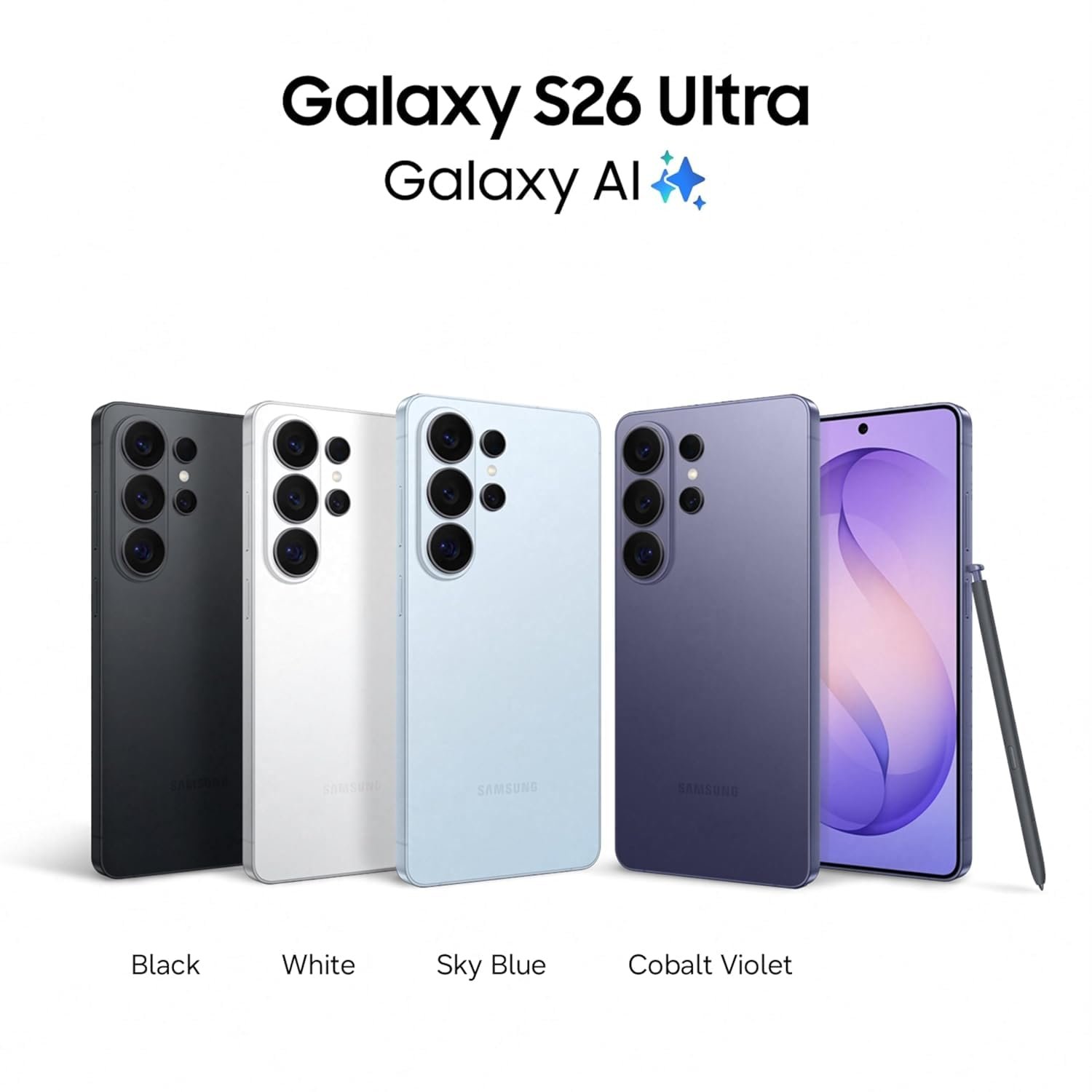 Samsung Galaxy S26 Ultra 5G (12GB RAM, 512GB Storage) | AI Smartphone | 200MP Camera | 6.9" Dynamic AMOLED 2X Display | Snapdragon 8 Elite | 2026 Model - Image 6