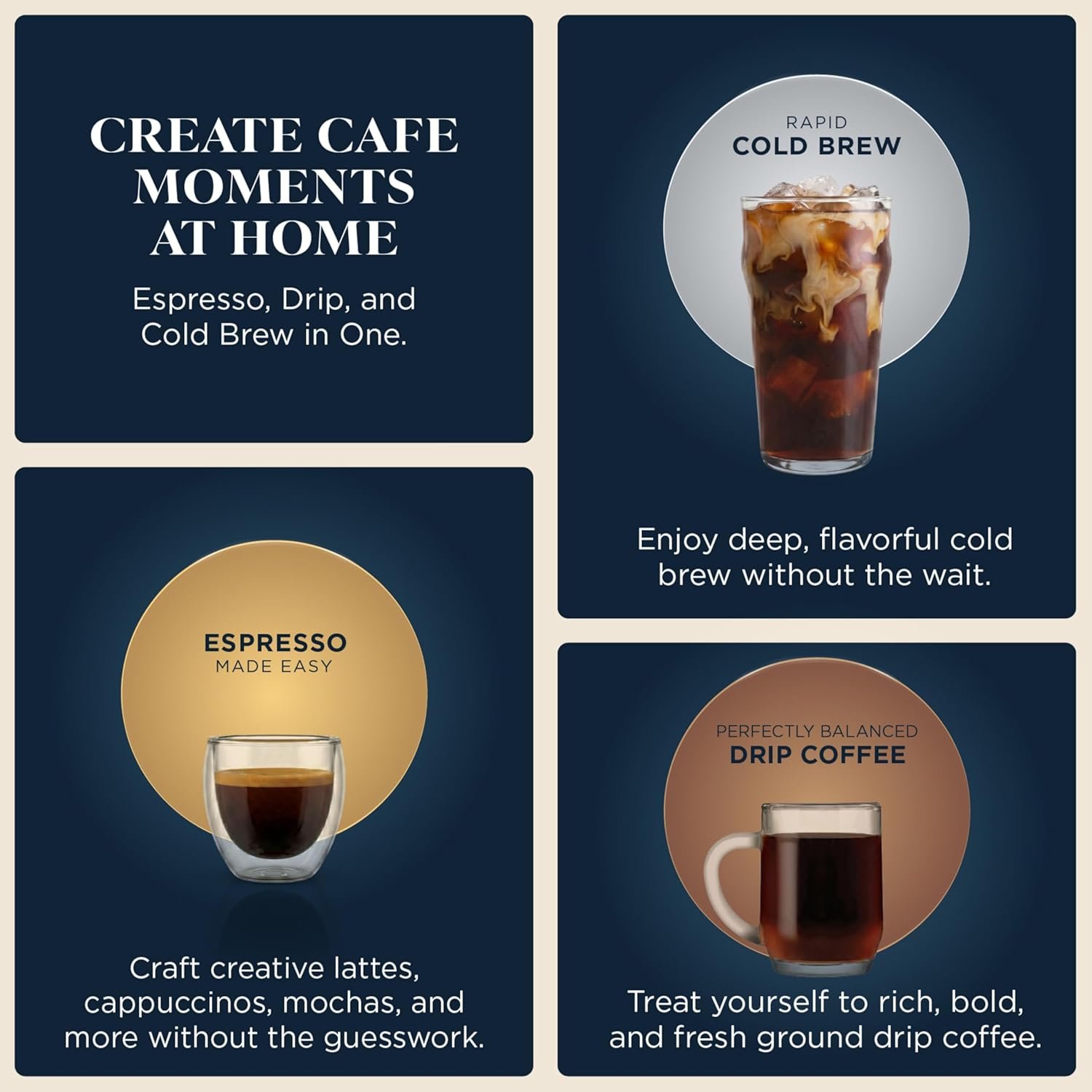 Ninja Luxe Café Premier ES601 Espresso, Coffee & Cold Brew Machine - Image 8