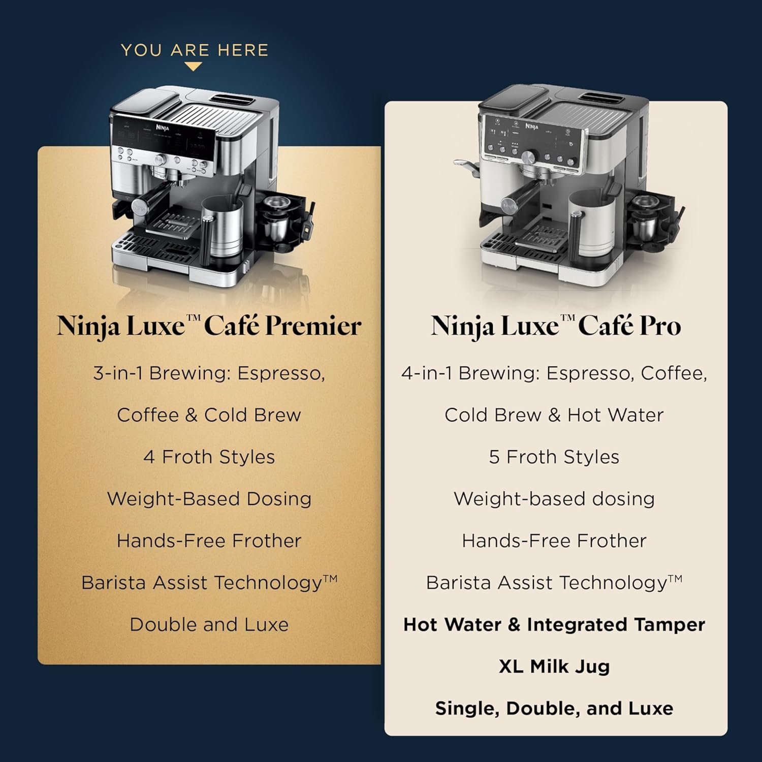 Ninja Luxe Café Premier ES601 Espresso, Coffee & Cold Brew Machine - Image 4