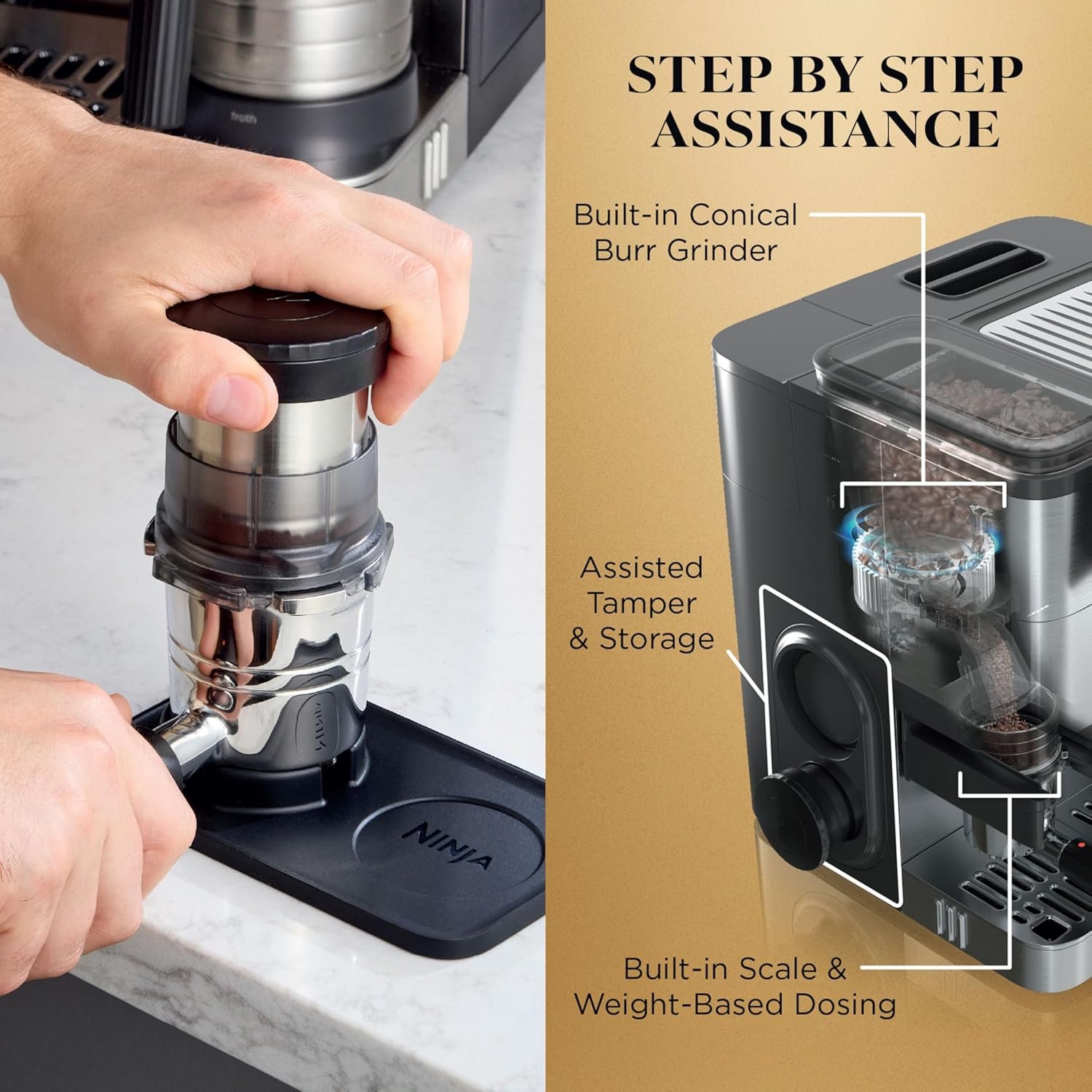 Ninja Luxe Café Premier ES601 Espresso, Coffee & Cold Brew Machine - Image 6
