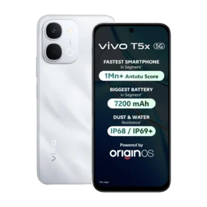 Vivo T5x 5G (8GB RAM, 128GB Storage) | 6.72-inch FHD+ Display | 6500mAh Battery | 5G Smartphone | AI Camera
