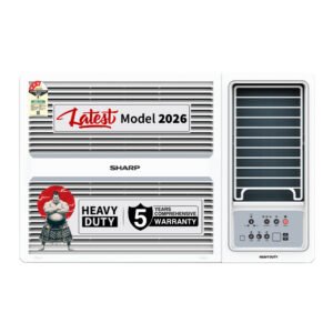 SHARP 1.5 Ton 3 Star Window AC AF-WA18F3X-SCN White