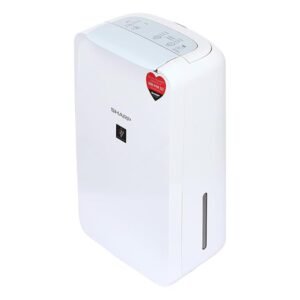 SHARP Electric Home Dehumidifier with Plasmacluster Tech (DW-P10M-W)