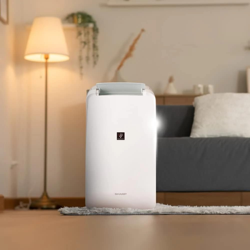 SHARP Electric Home Dehumidifier with Plasmacluster Tech (DW-P10M-W) - Image 3
