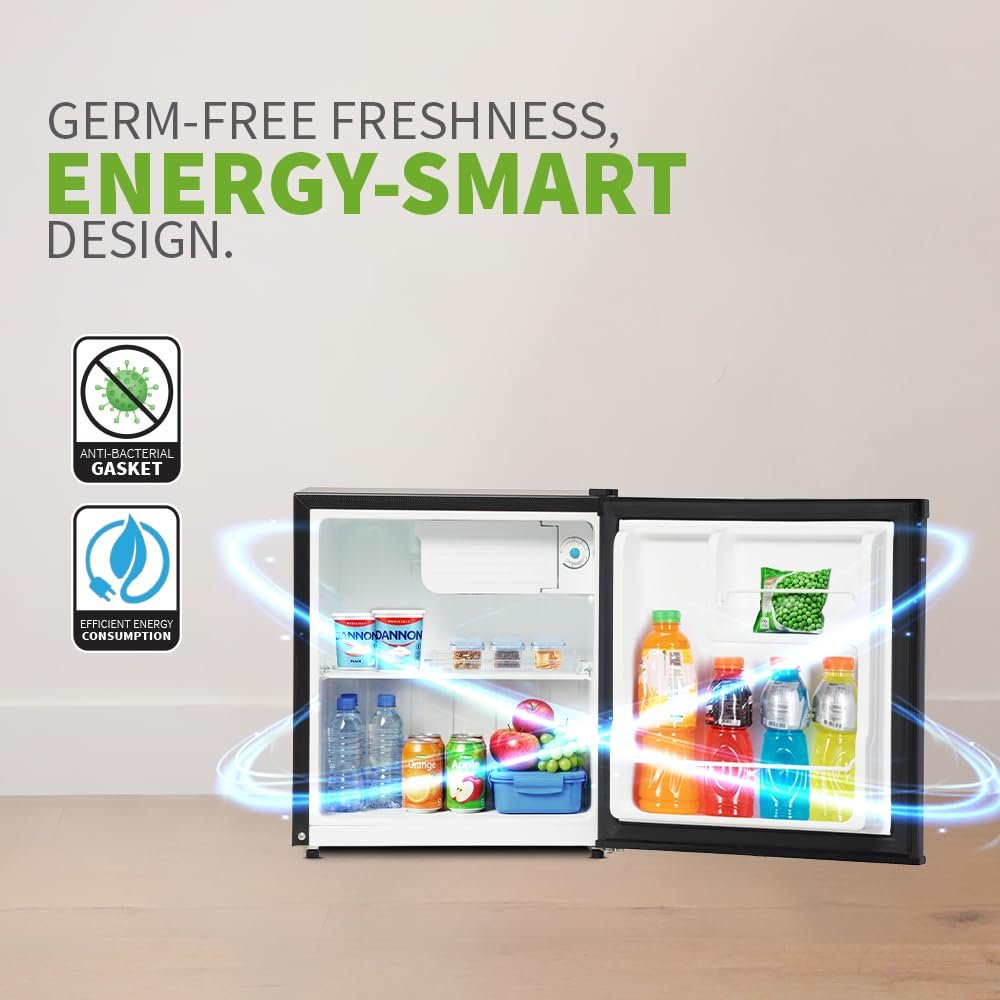 SHARP 50L Single Door Mini Refrigerator with Toughened Glass (SJ-MRW055N3-PKS) - Image 6