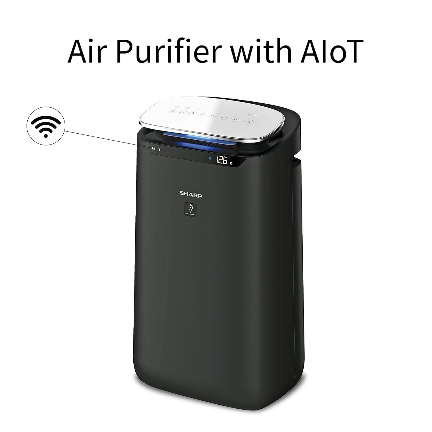 SHARP Air Purifier with Plasmacluster Tech for Home & Office (FX-J80M-H) - Image 2
