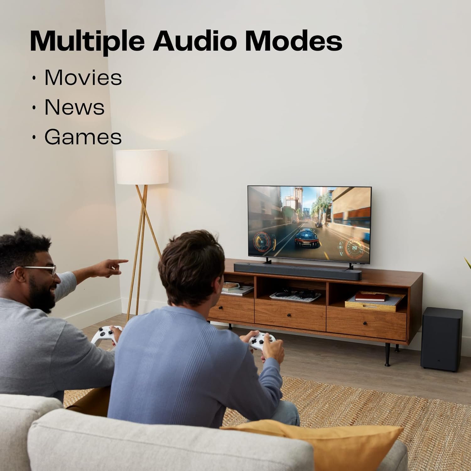 JBL Bar 2.1 Essential Soundbar with Wireless Subwoofer (440W, Dolby Digital, Bluetooth 5.4, Black) - Image 3