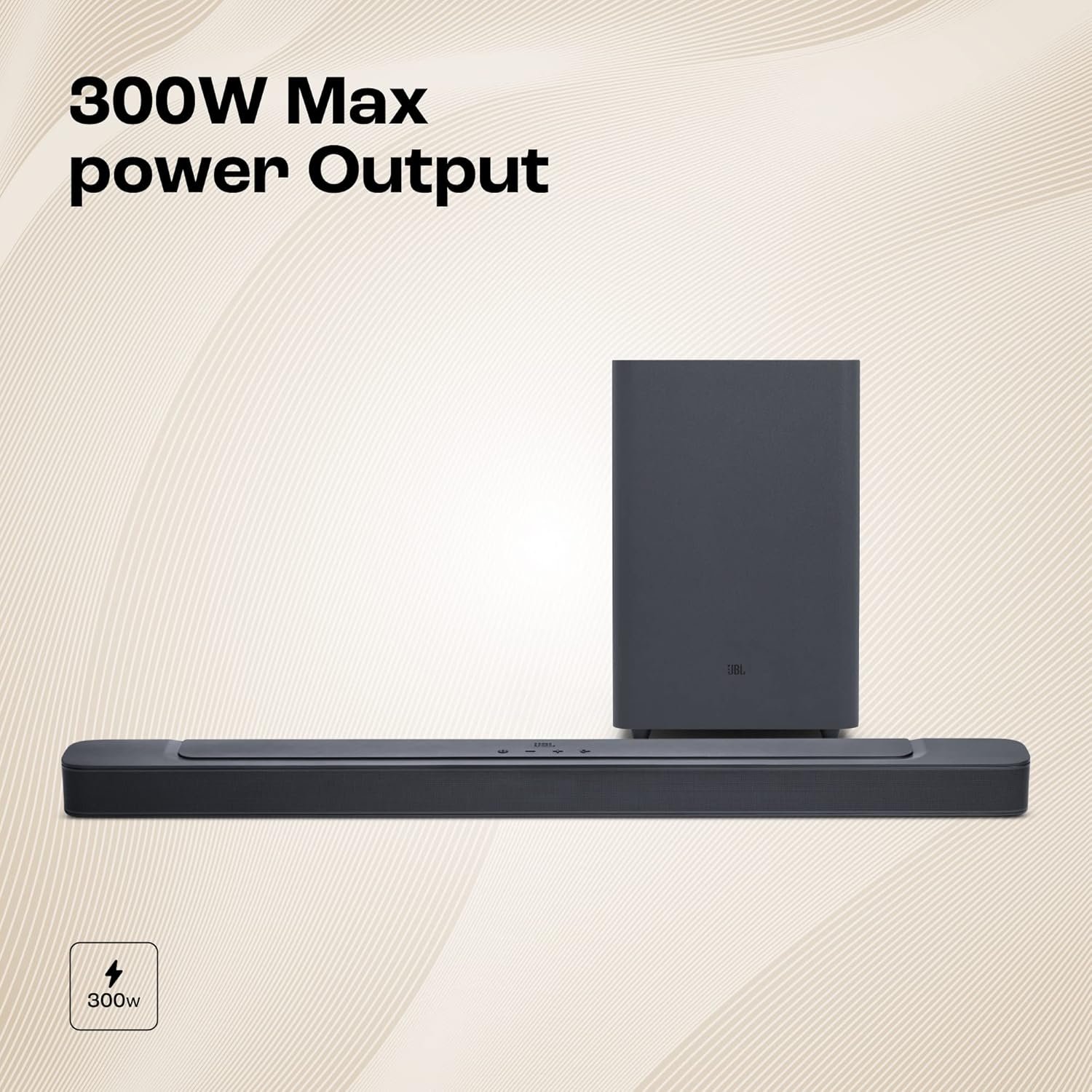 JBL Bar 2.1 Essential Soundbar with Wireless Subwoofer (440W, Dolby Digital, Bluetooth 5.4, Black) - Image 6