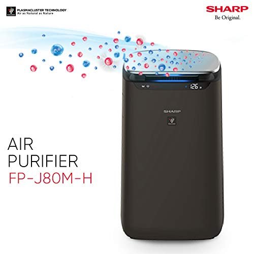 SHARP Air Purifier with Plasmacluster Tech for Home & Office (FP-J80M-H - Image 4