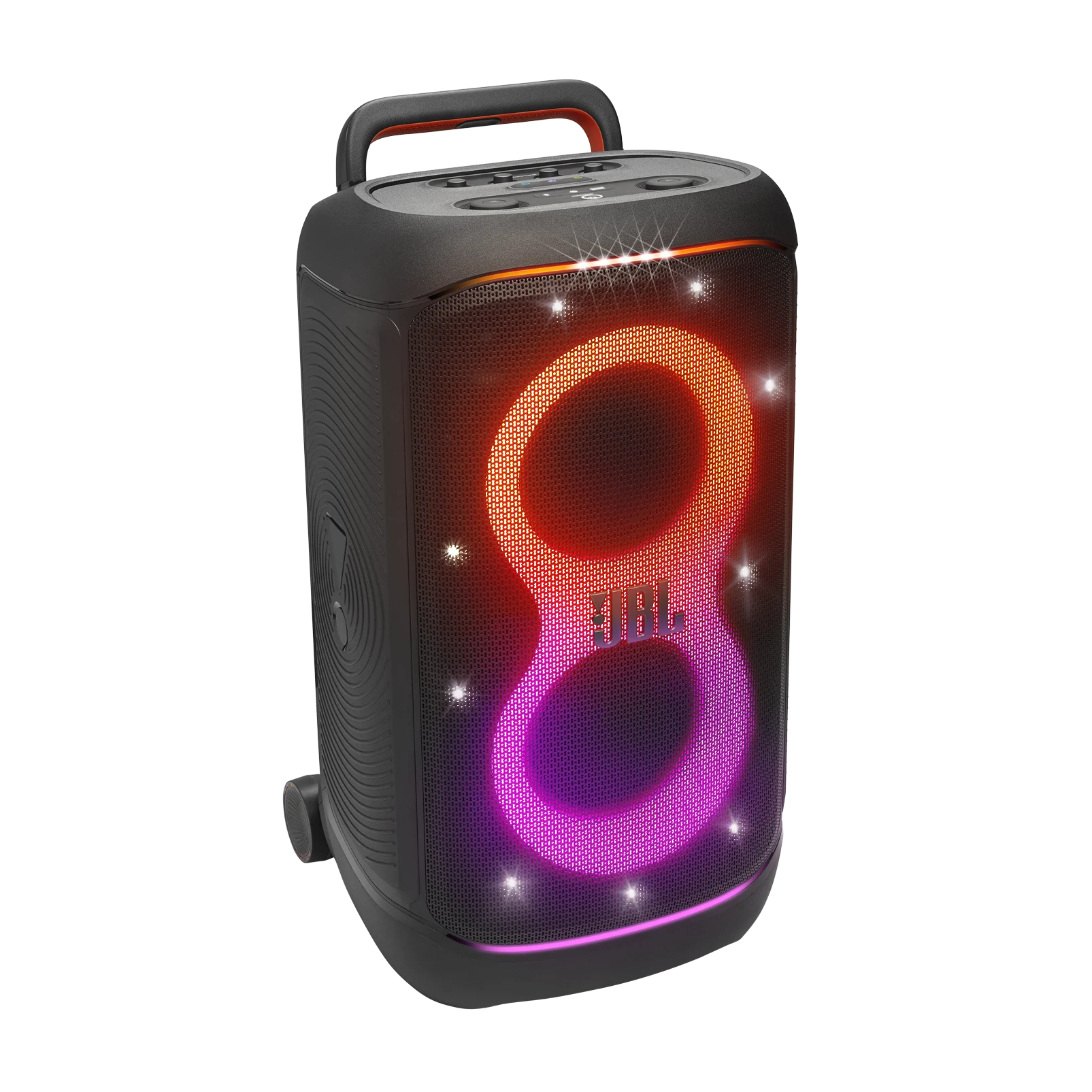 JBL PartyBox 520 Wireless 400W Party Speaker with Dynamic Lightshow & AI Sound Boost (Black)