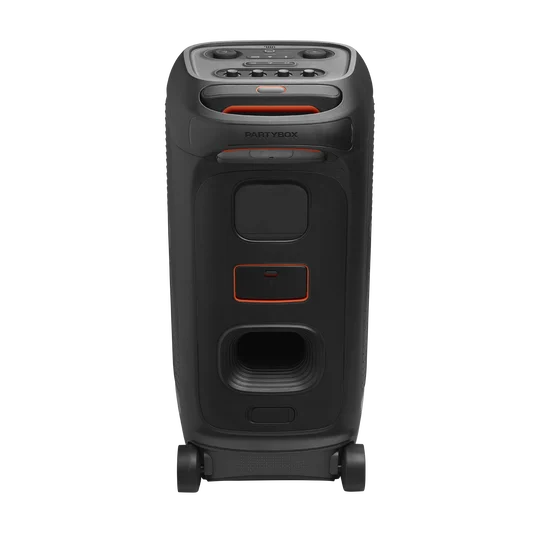 JBL PartyBox Stage 320 Portable 240W Party Speaker with Dynamic Lightshow, Dual Mic/Guitar Inputs & AI Sound Boost (Black) - Image 10