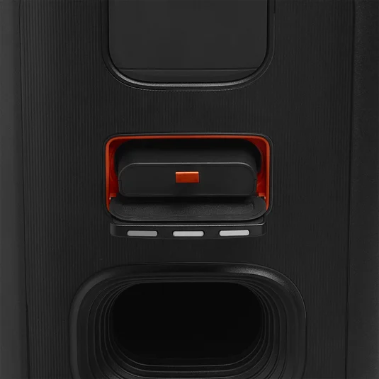 JBL PartyBox Stage 320 Portable 240W Party Speaker with Dynamic Lightshow, Dual Mic/Guitar Inputs & AI Sound Boost (Black) - Image 6