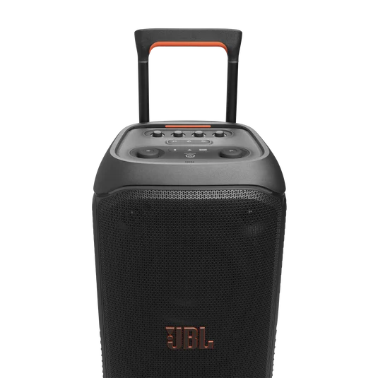 JBL PartyBox Stage 320 Portable 240W Party Speaker with Dynamic Lightshow, Dual Mic/Guitar Inputs & AI Sound Boost (Black) - Image 3
