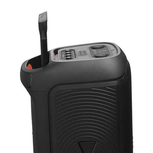 JBL PartyBox Stage 320 Portable 240W Party Speaker with Dynamic Lightshow, Dual Mic/Guitar Inputs & AI Sound Boost (Black) - Image 8