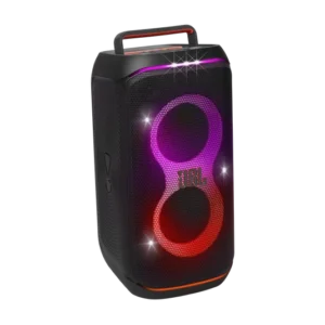 JBL PartyBox Club 120 Portable Party Speaker with Dynamic Lightshow, Dual Mic/Guitar Inputs & AI Sound Boost (160W, Black)