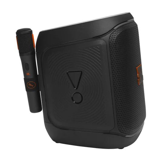 JBL PartyBox Encore 2 Portable 100W Wireless Speaker with Digital Wireless Mic, Lightshow & AI Sound Boost (Black) - Image 4