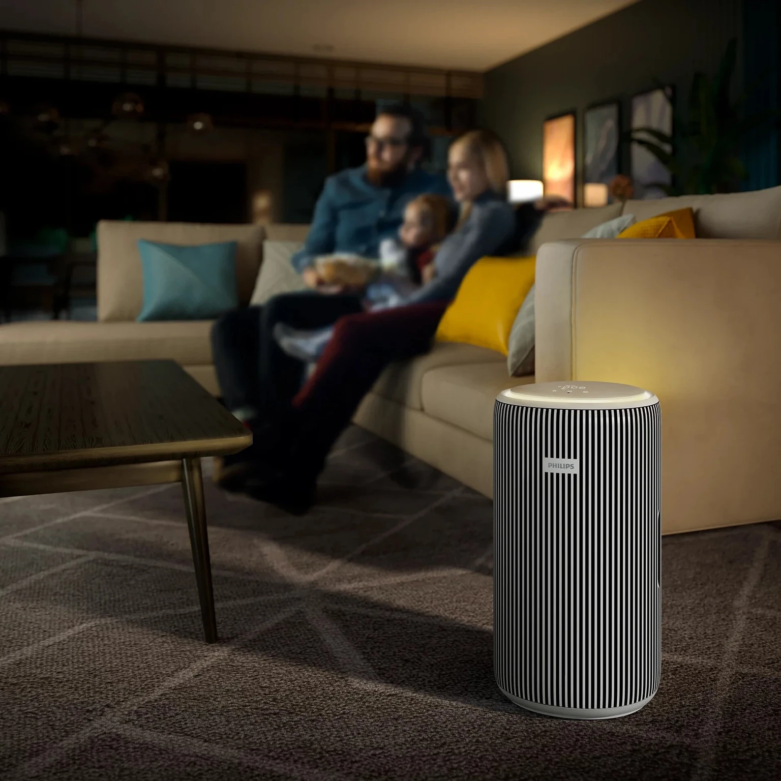 Philips Smart Air Purifier AC3220/60 – Dual Fan, HEPA NanoProtect (CADR 520 m³/h, Covers up to 135 m²) - Image 5